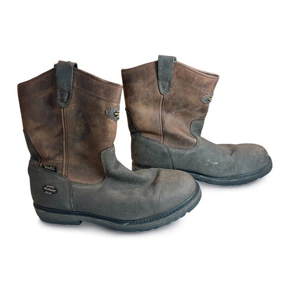 lacrosse boots extreme tough wellington HD 10” Brown PT Size 14 - Picture 1 of 6